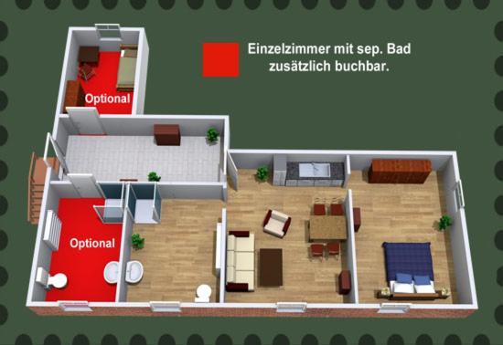 Appartement Muehlenhof Nesse *